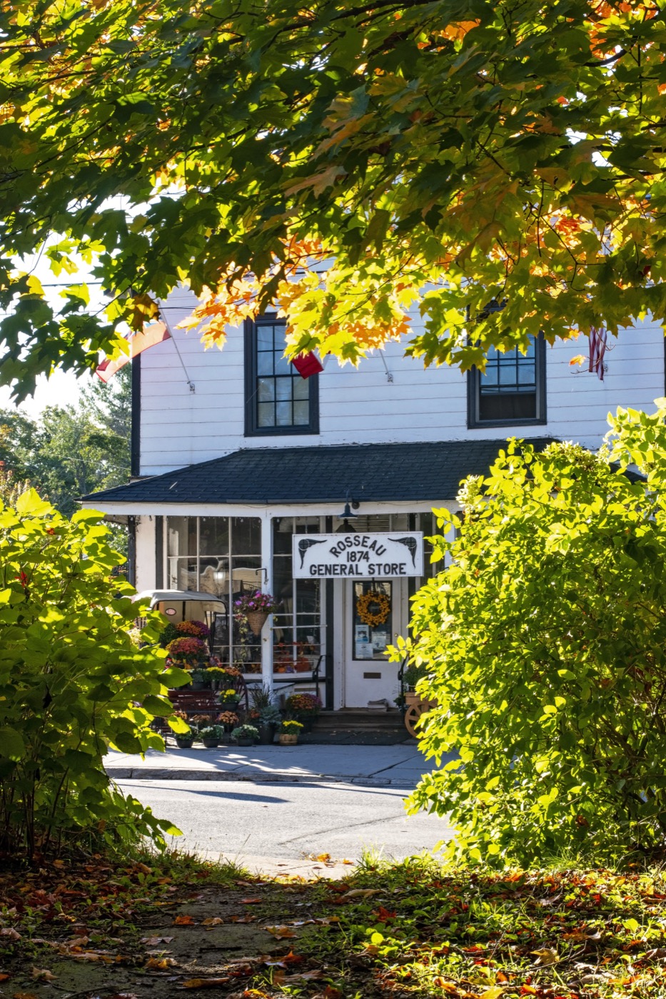 Historic view of Rosseau General Store